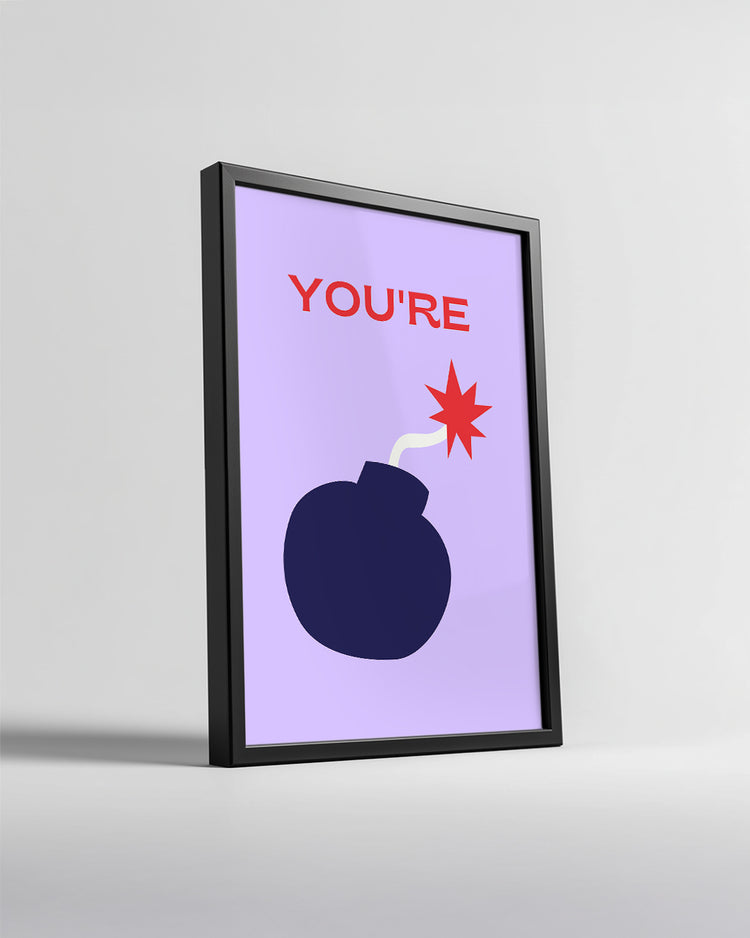 The Bomb Poster Tablosu