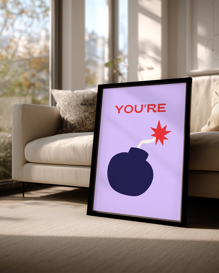 The Bomb Poster Tablosu