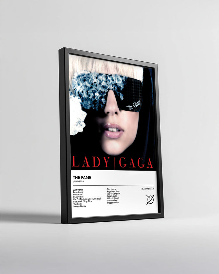 The Fame - Lady Gaga Poster Tablosu