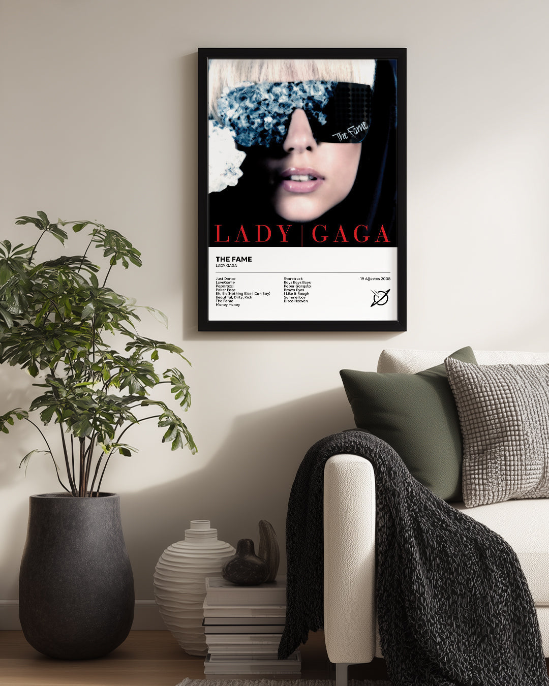 The Fame - Lady Gaga Poster Tablosu