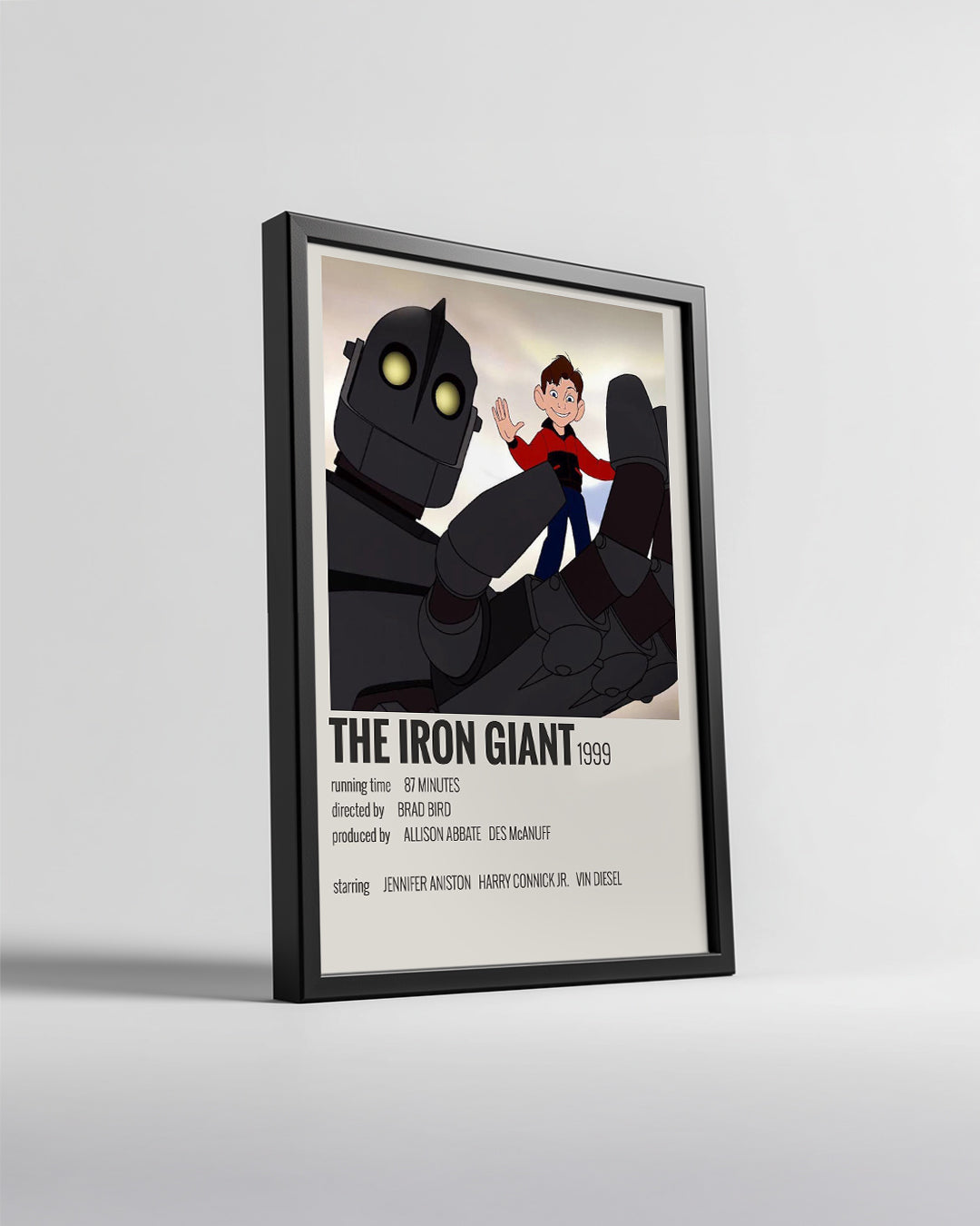 The Iron Giant Poster Tablosu
