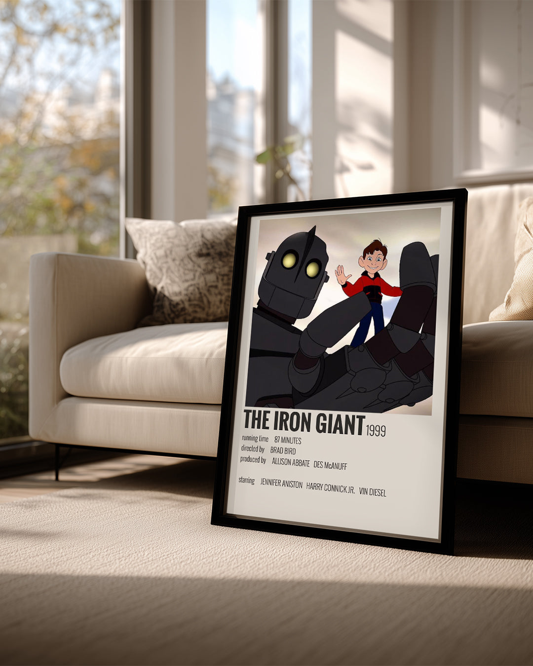 The Iron Giant Poster Tablosu