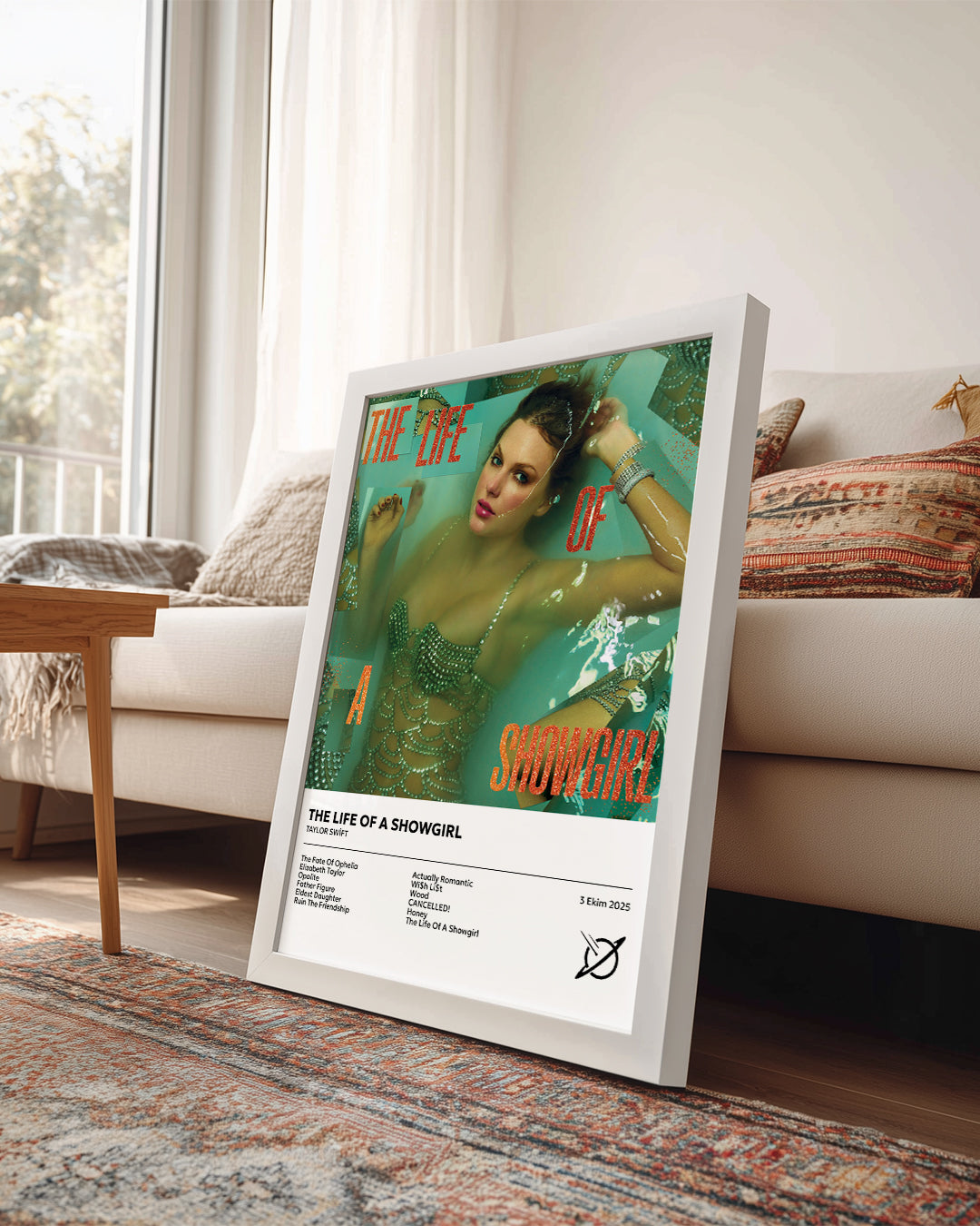 The Life Of A Showgirl - Taylor Swift Poster Tablosu