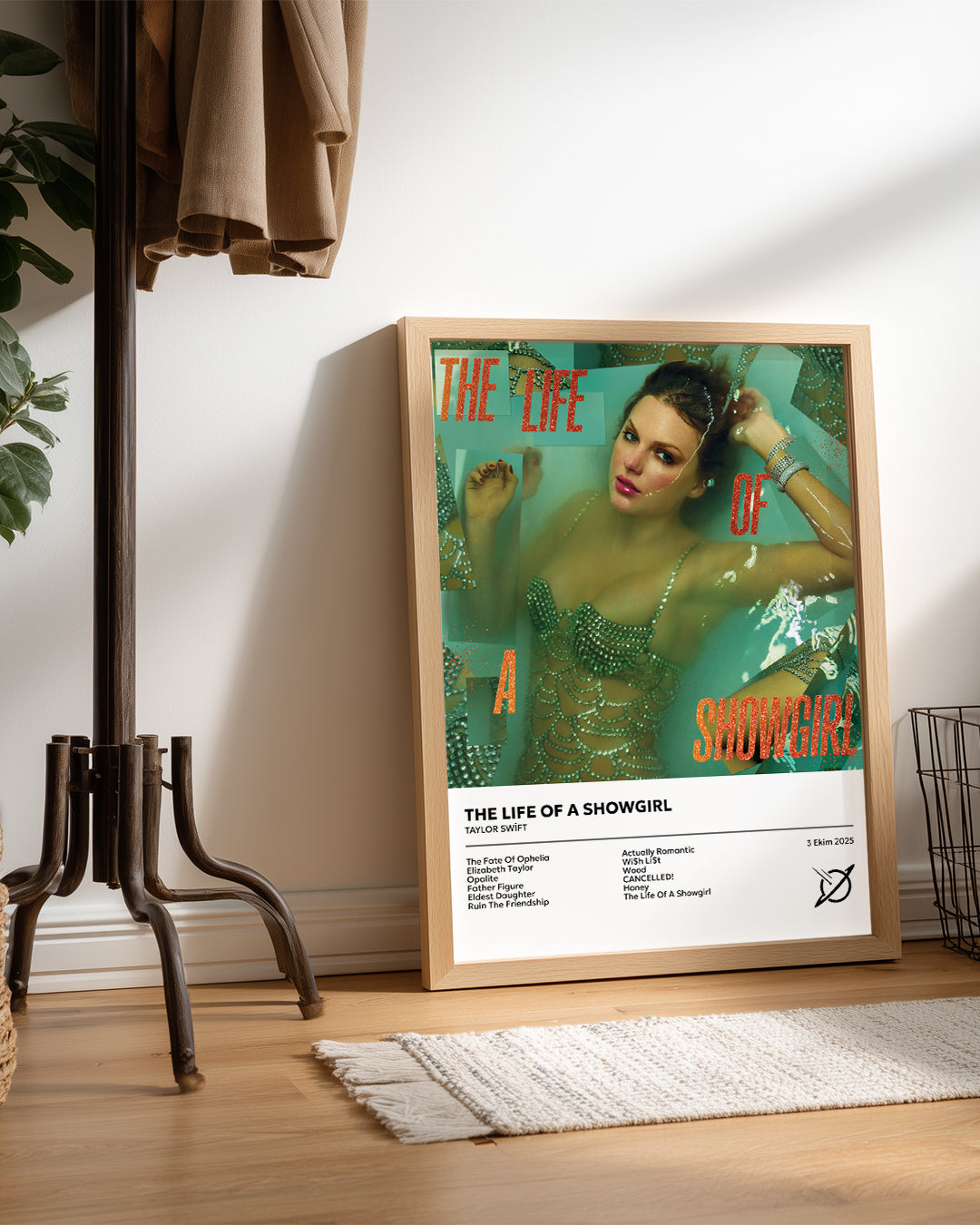 The Life Of A Showgirl - Taylor Swift Poster Tablosu