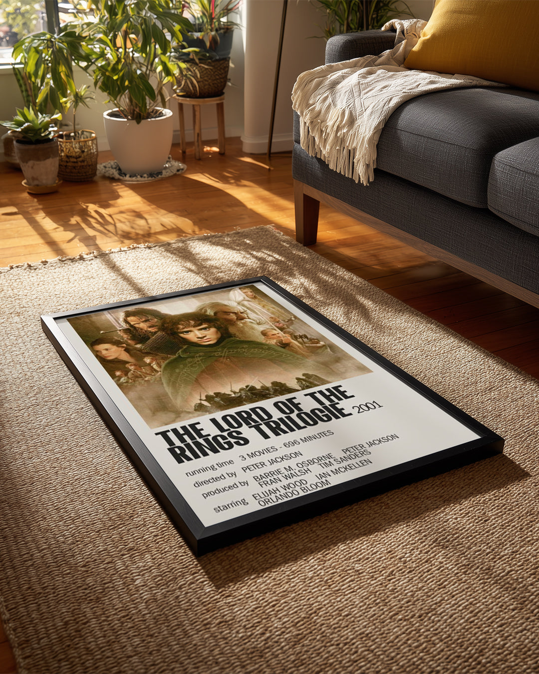 The Lord Of The Rings Trilogie Poster Tablosu