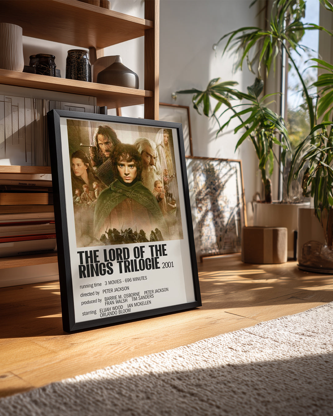 The Lord Of The Rings Trilogie Poster Tablosu
