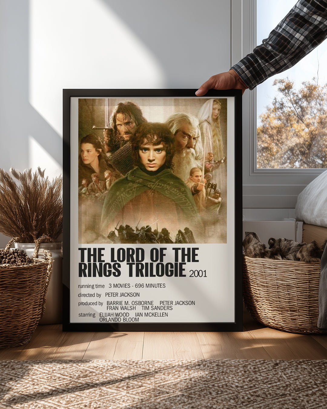 The Lord Of The Rings Trilogie Poster Tablosu