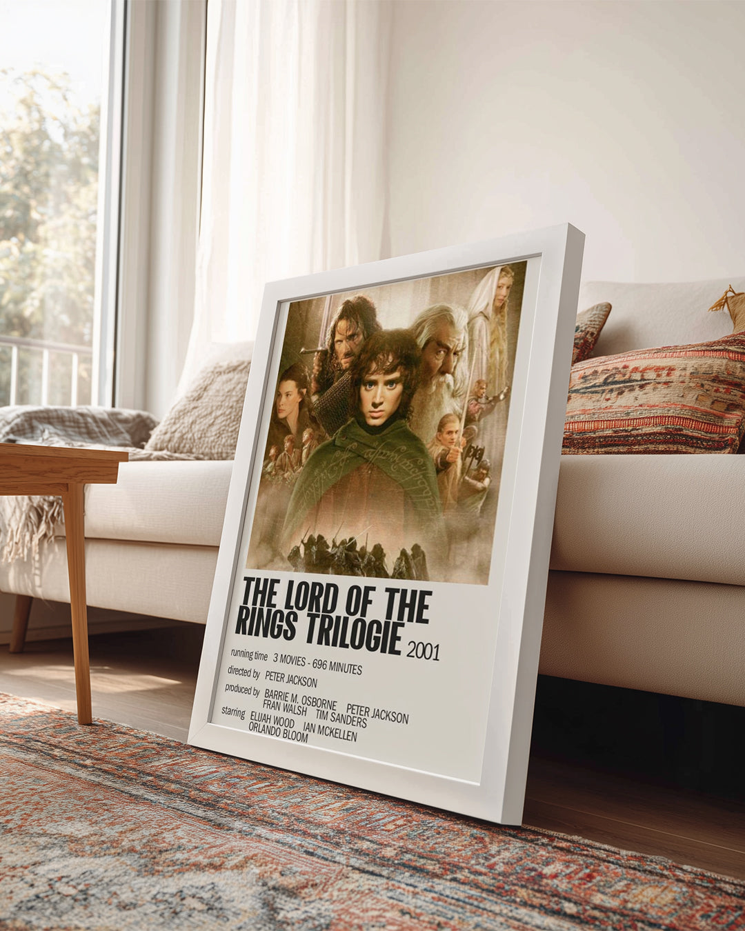 The Lord Of The Rings Trilogie Poster Tablosu