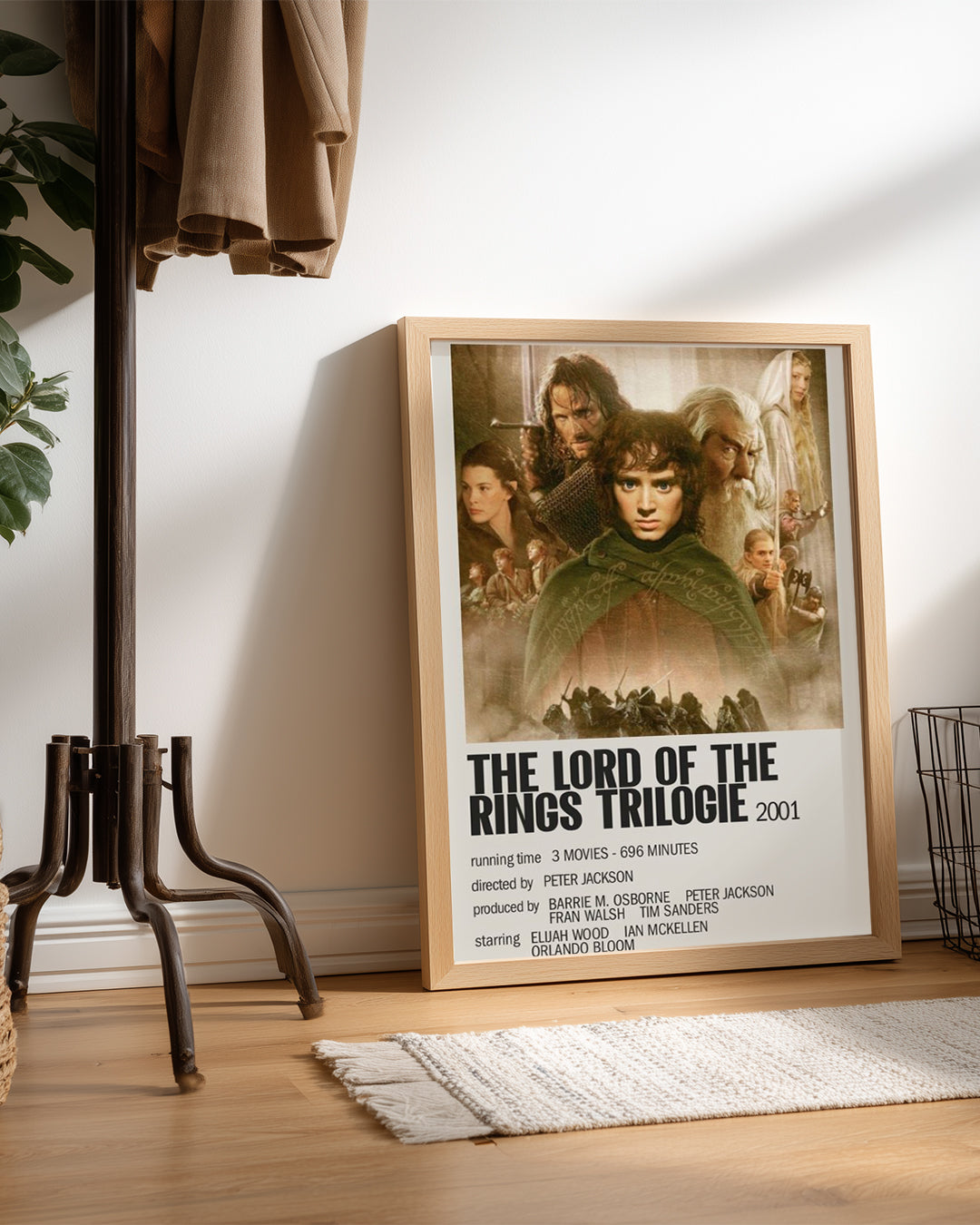 The Lord Of The Rings Trilogie Poster Tablosu