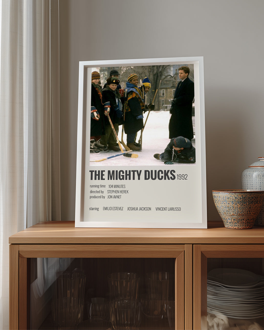 The Mighty Ducks Poster Tablosu