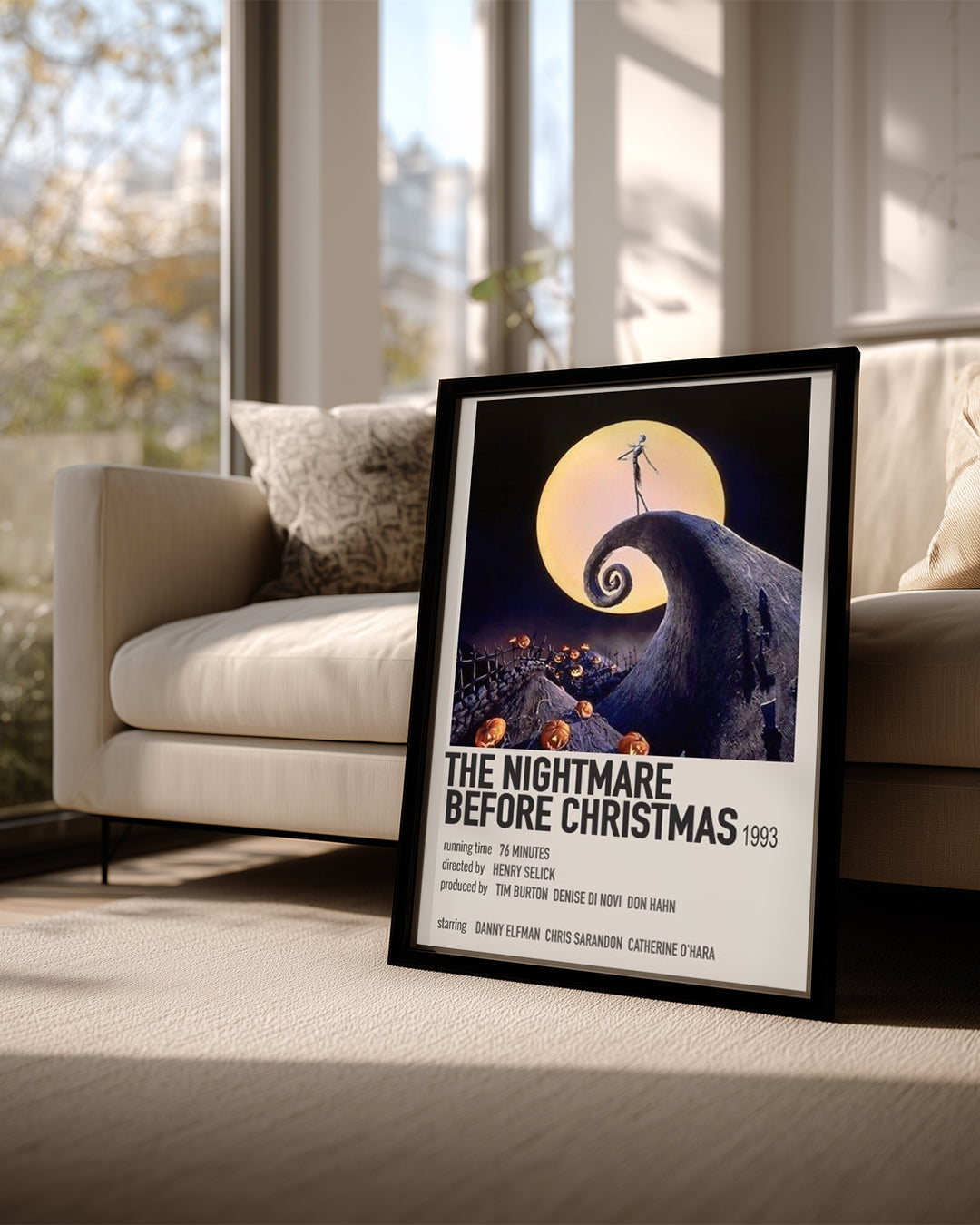 The Nightmare Before Christmas Poster Tablosu