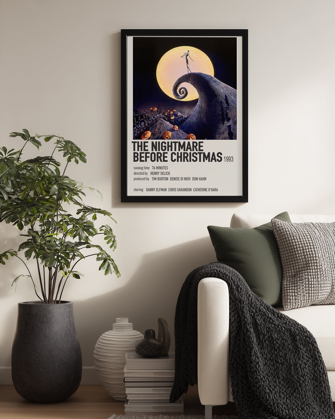 The Nightmare Before Christmas Poster Tablosu