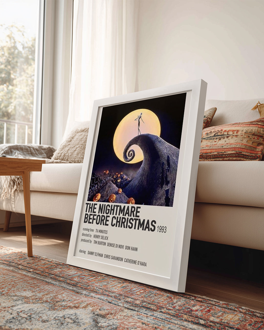 The Nightmare Before Christmas Poster Tablosu