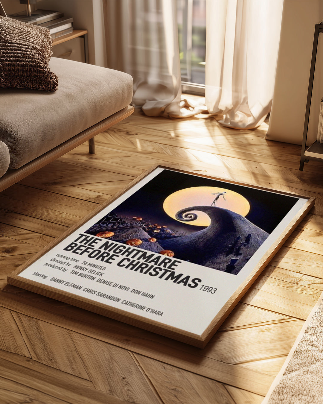 The Nightmare Before Christmas Poster Tablosu