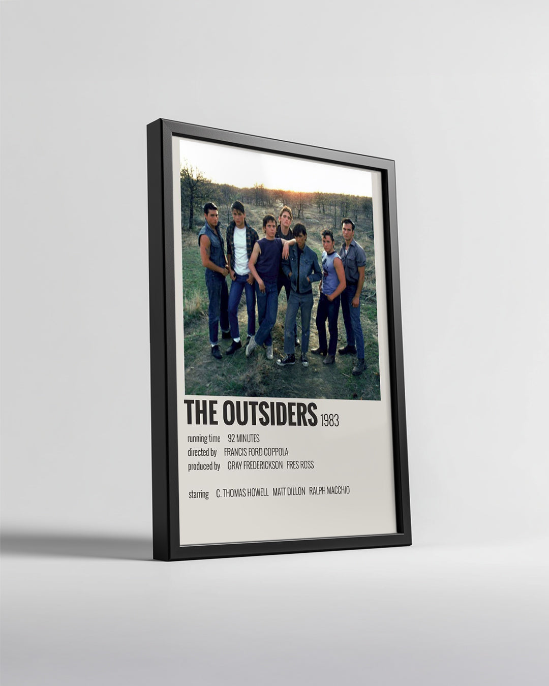 The Outsiders Poster Tablosu