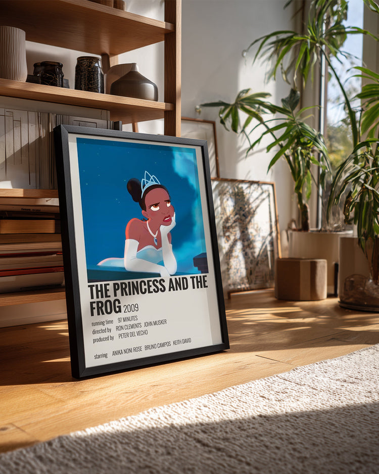 The Princess And The Frog Poster Tablosu