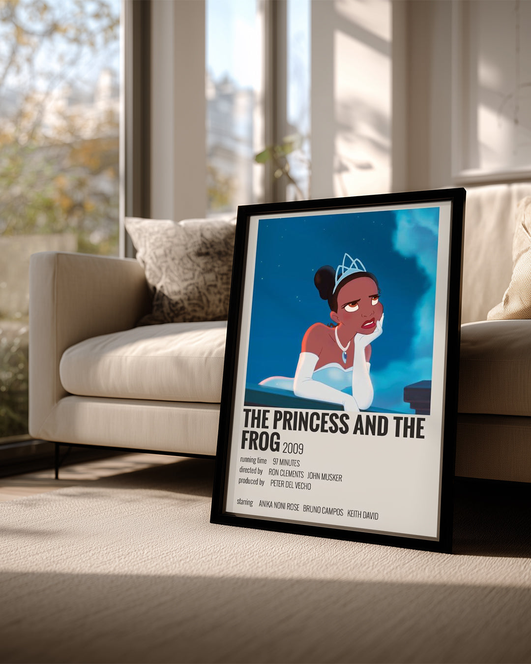 The Princess And The Frog Poster Tablosu