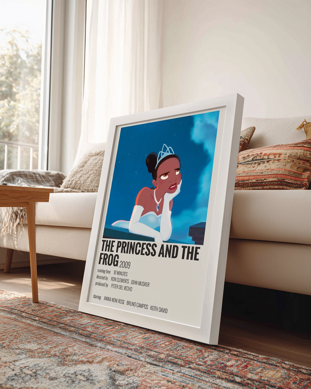 The Princess And The Frog Poster Tablosu