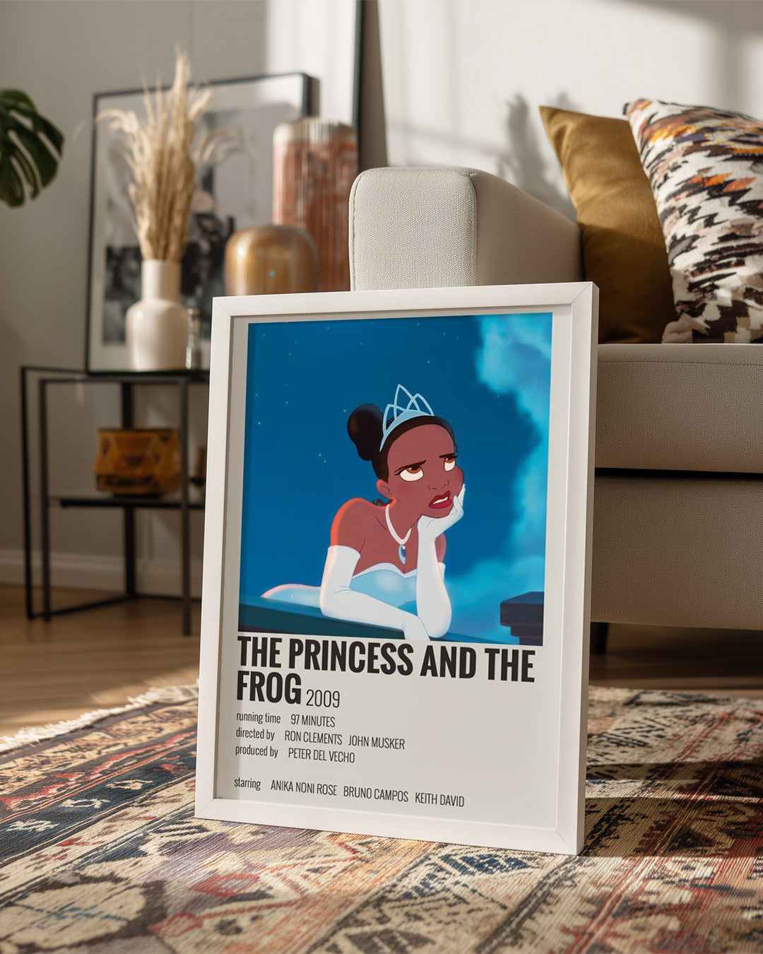 The Princess And The Frog Poster Tablosu