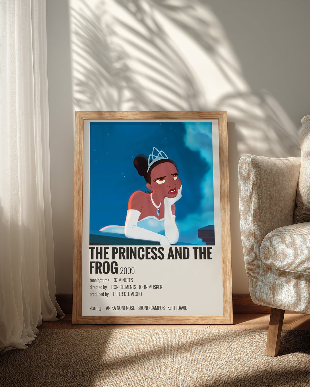 The Princess And The Frog Poster Tablosu