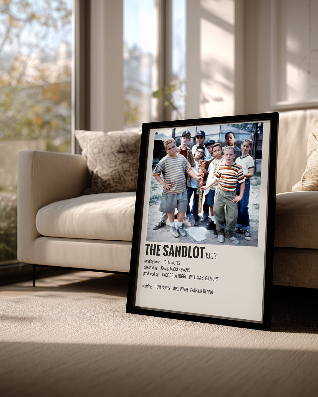 The Sandlot Poster Tablosu