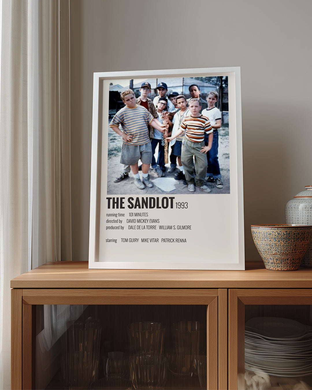 The Sandlot Poster Tablosu