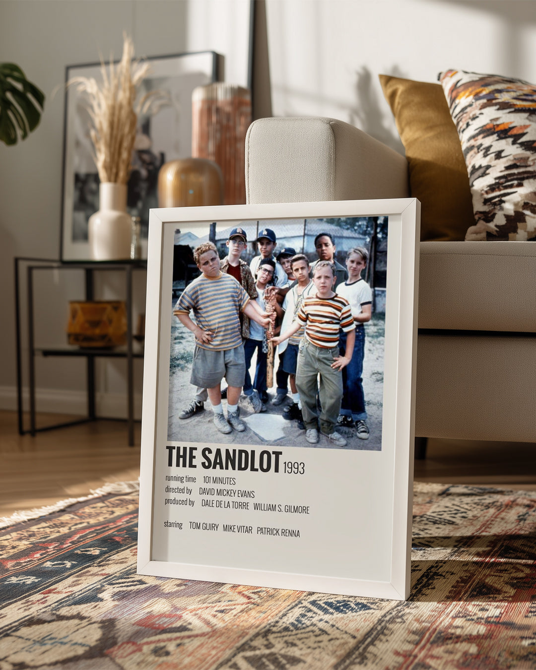 The Sandlot Poster Tablosu