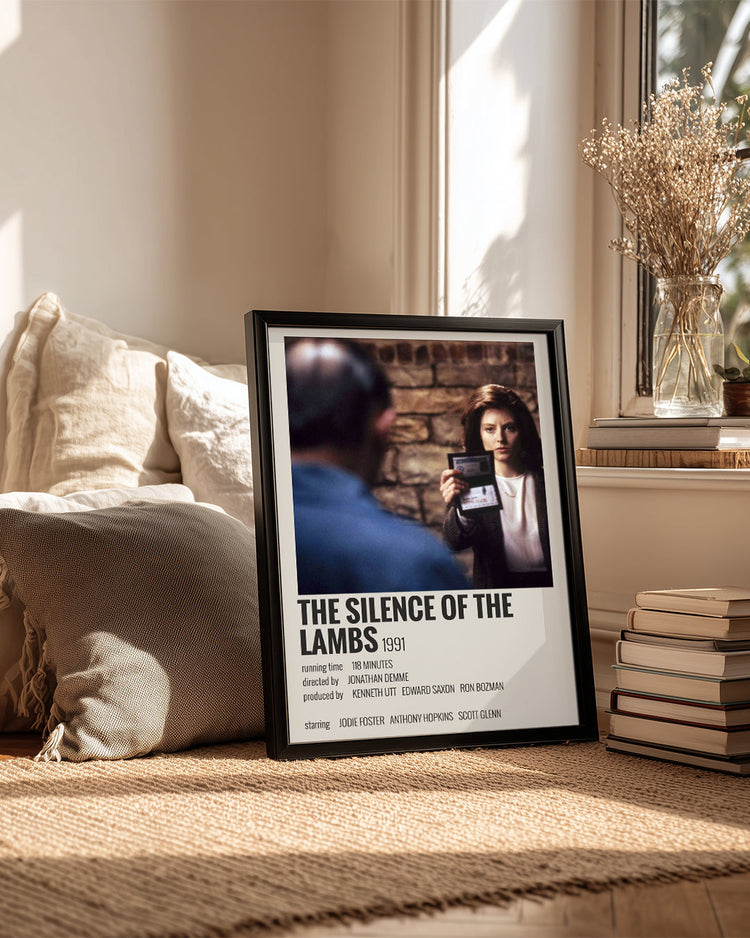The Silence of the Lambs Poster Tablosu