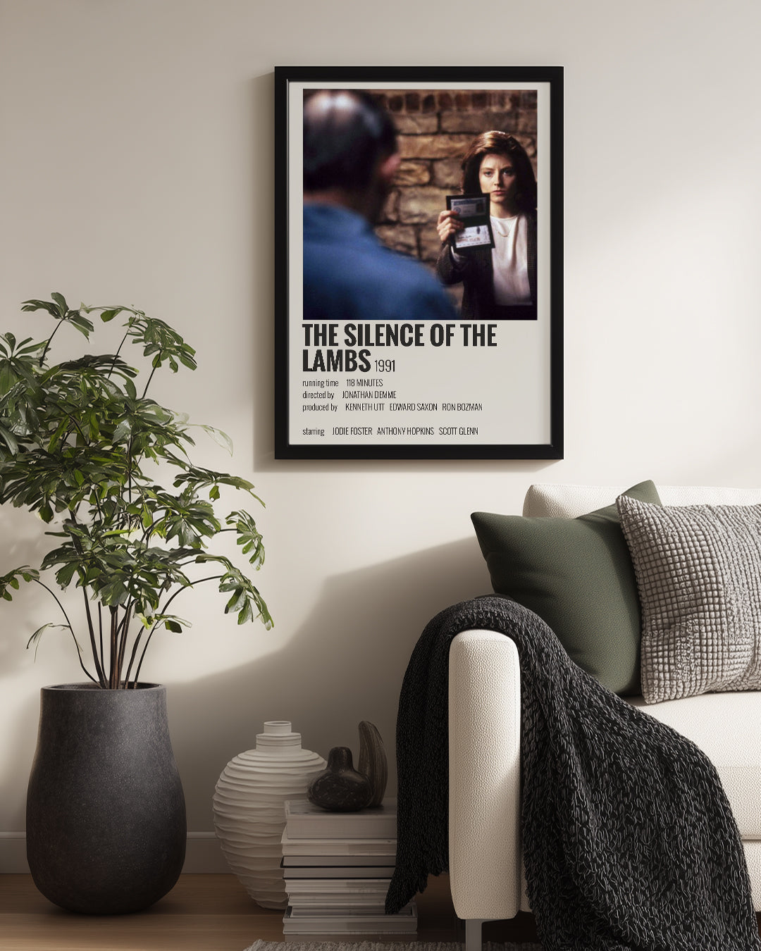 The Silence of the Lambs Poster Tablosu