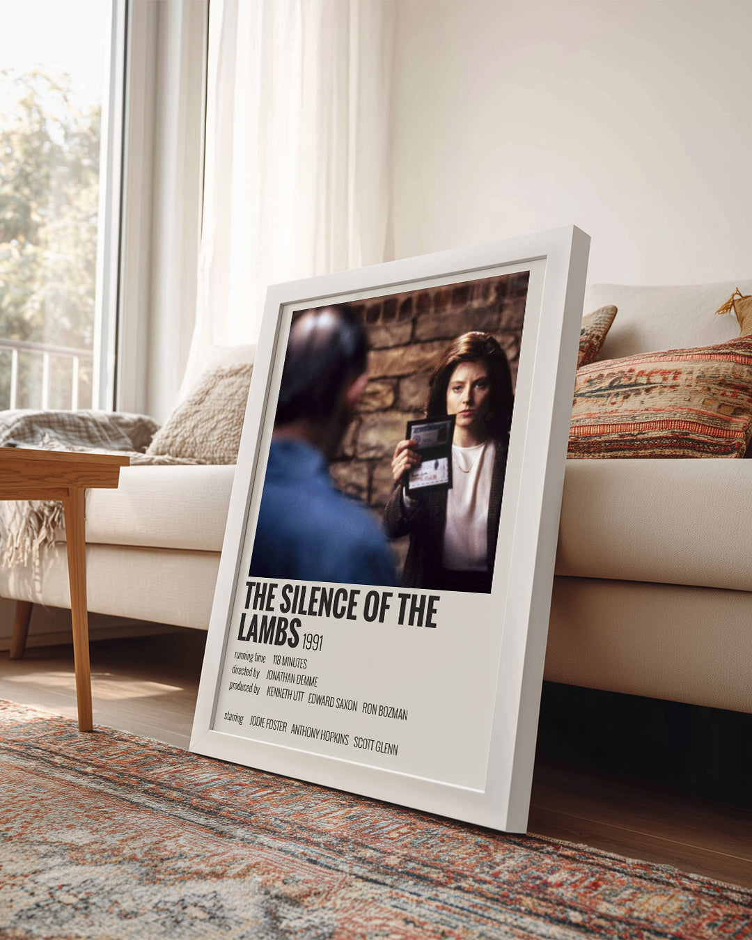 The Silence of the Lambs Poster Tablosu