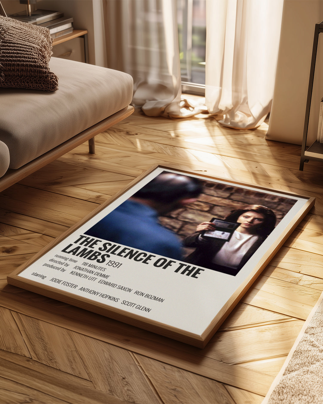 The Silence of the Lambs Poster Tablosu