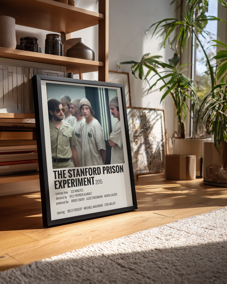 The Stanford Prison Experiment Poster Tablosu