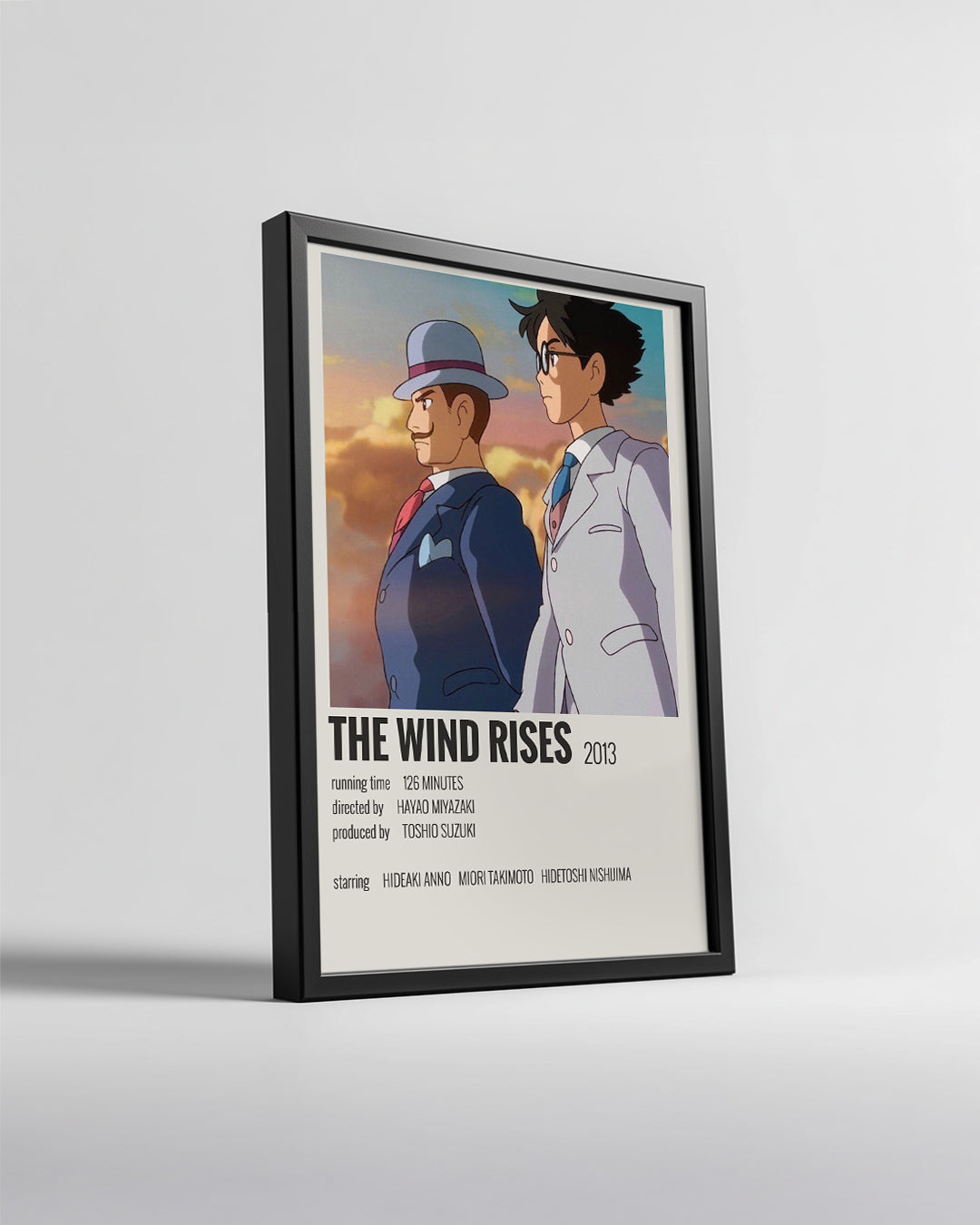 The Wind Rises Poster Tablosu