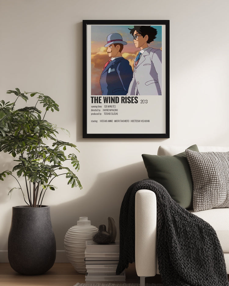 The Wind Rises Poster Tablosu