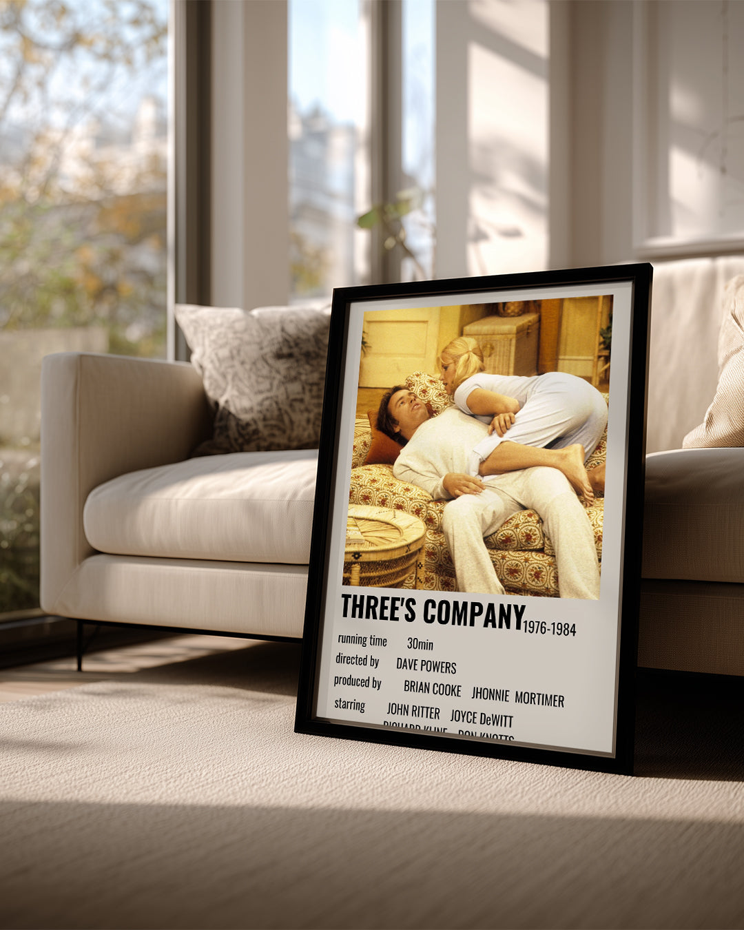 Threes Company Poster Tablosu