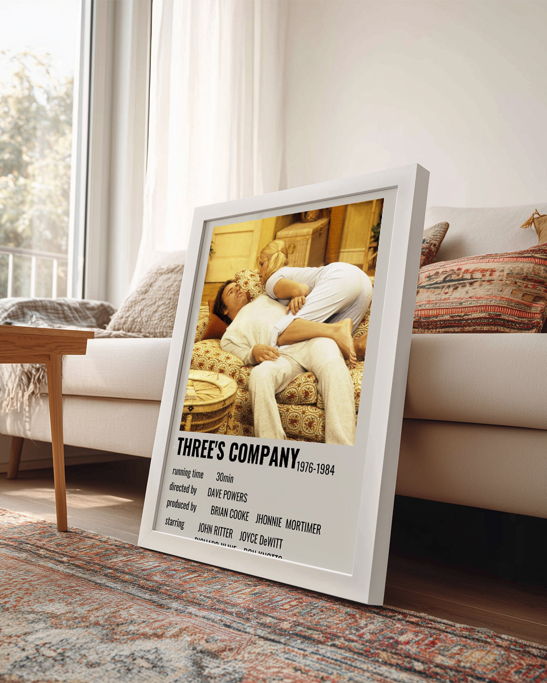 Threes Company Poster Tablosu