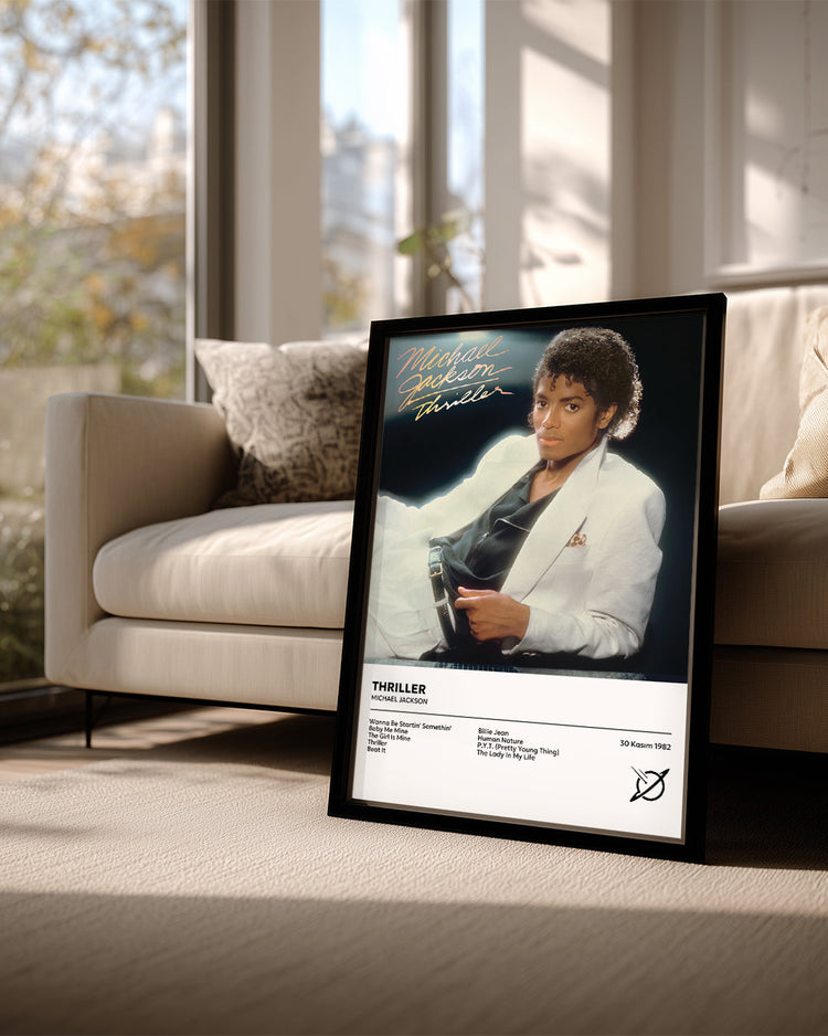 Thriller - Michael Jackson Poster Tablosu