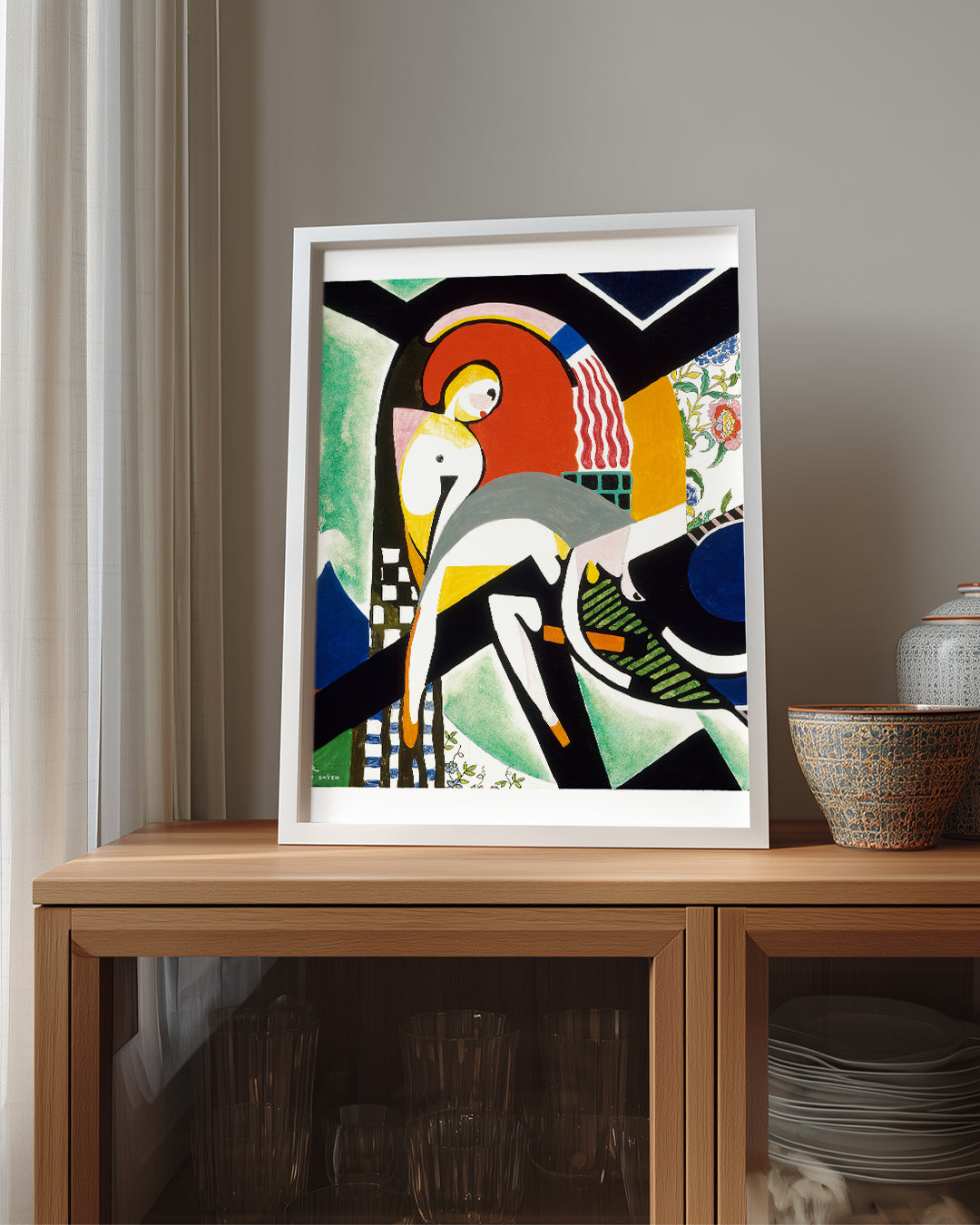 Thunder Color Poster Tablosu