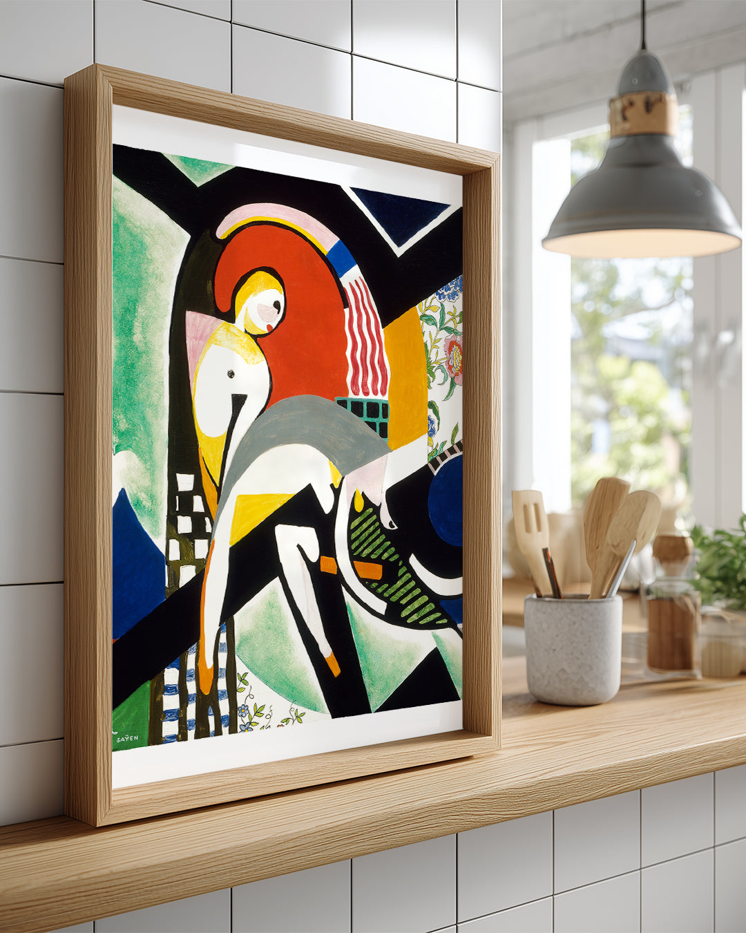 Thunder Color Poster Tablosu