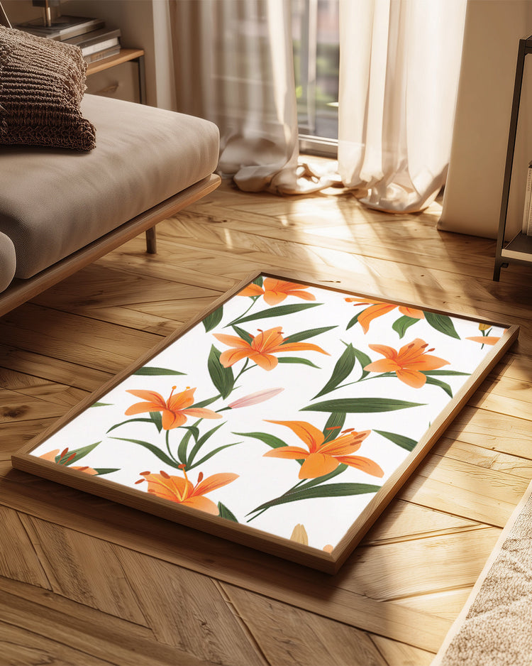 Tiger Lily Poster Tablosu
