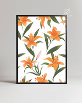 Tiger Lily Poster Tablosu