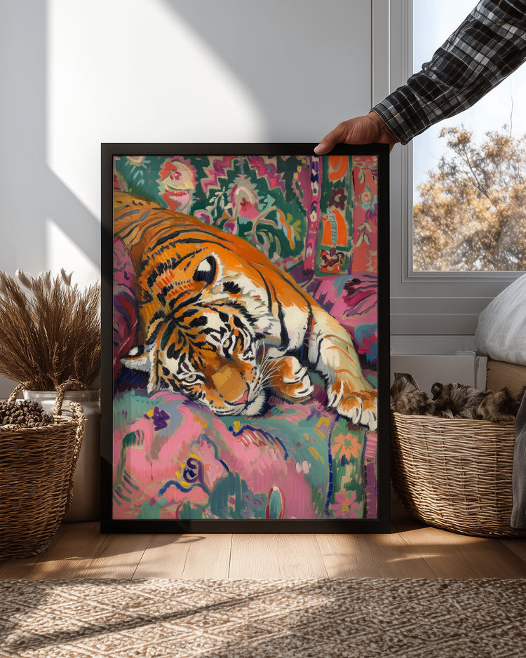 Tiger Lounge Poster Tablosu