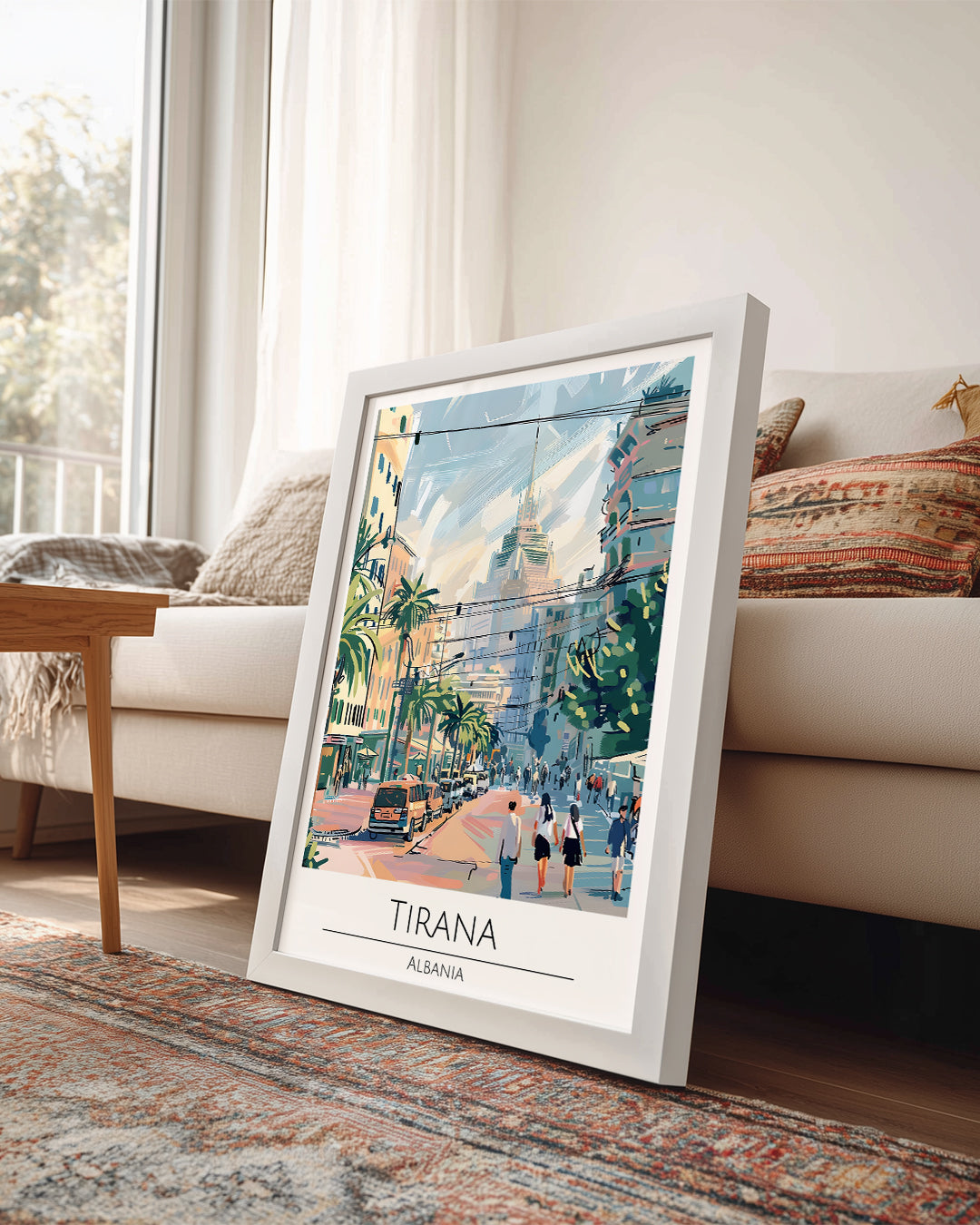 Tiran Arnavutluk Poster Tablosu