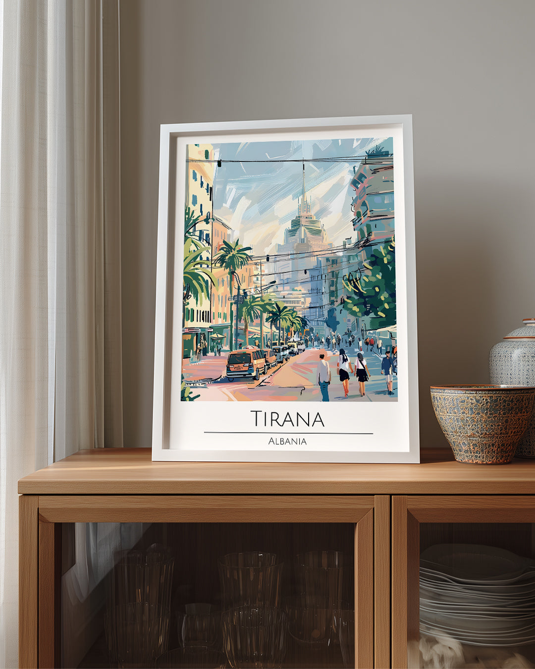 Tiran Arnavutluk Poster Tablosu