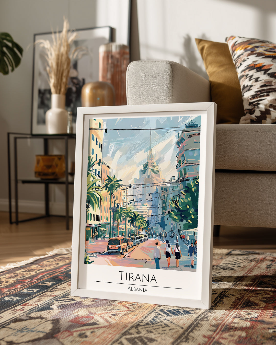 Tiran Arnavutluk Poster Tablosu