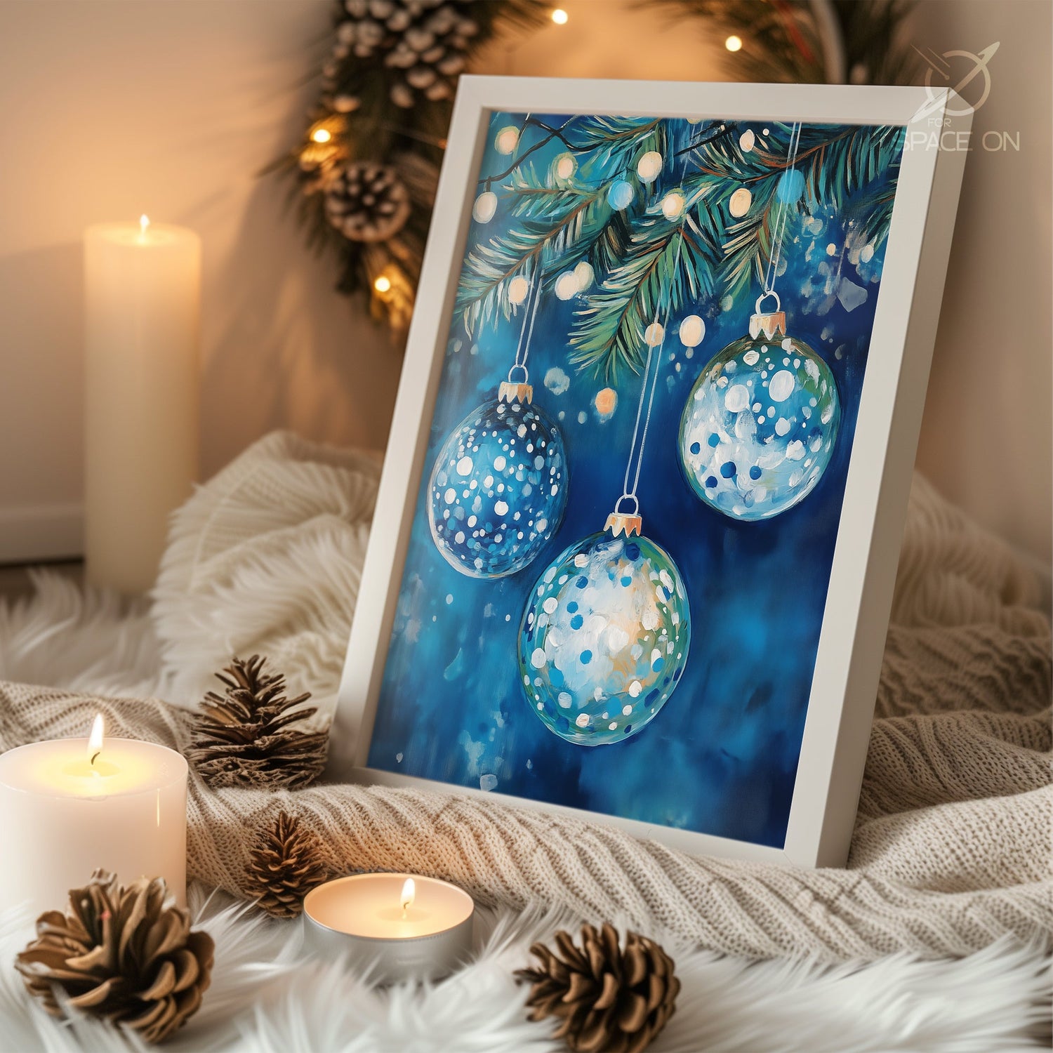 Tis The Season Art Poster Tablosu