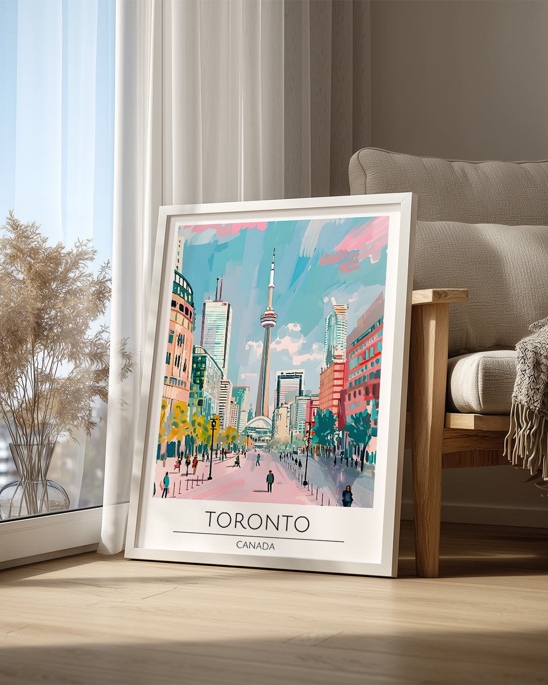 Toronto Kanada Poster Tablosu