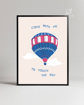 Touch Sky Poster Tablosu