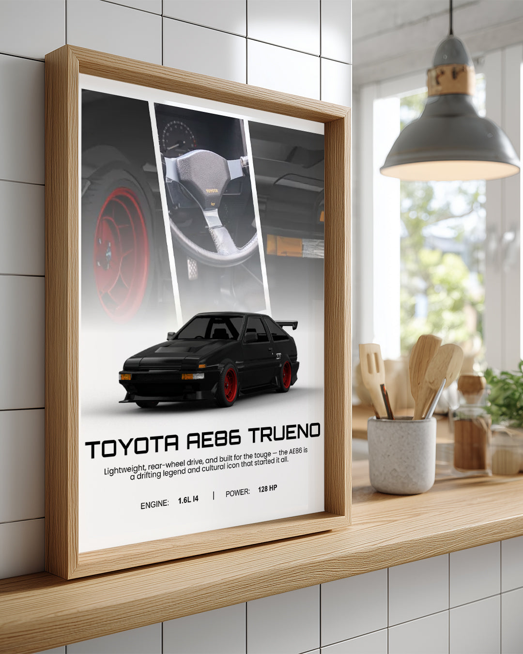 Toyota AE86 Poster Tablosu