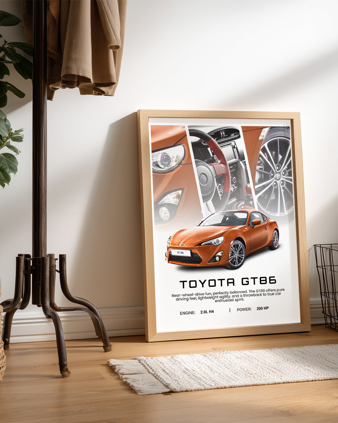 Toyota GT86 Poster Tablosu